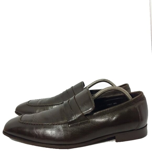 Donald Pliner Italy Dark Brown Penny Loafer 9.5M main image 6